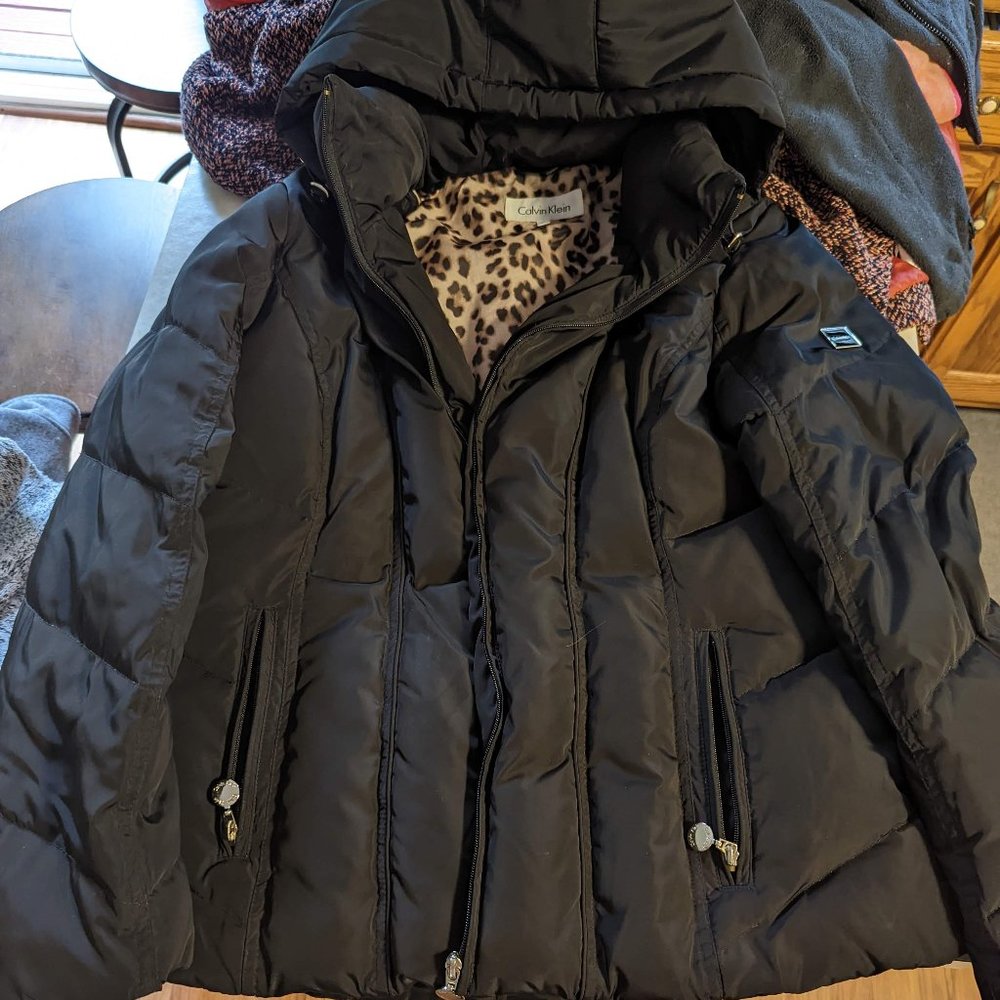 Calvin Klein Black Puffer Jacket